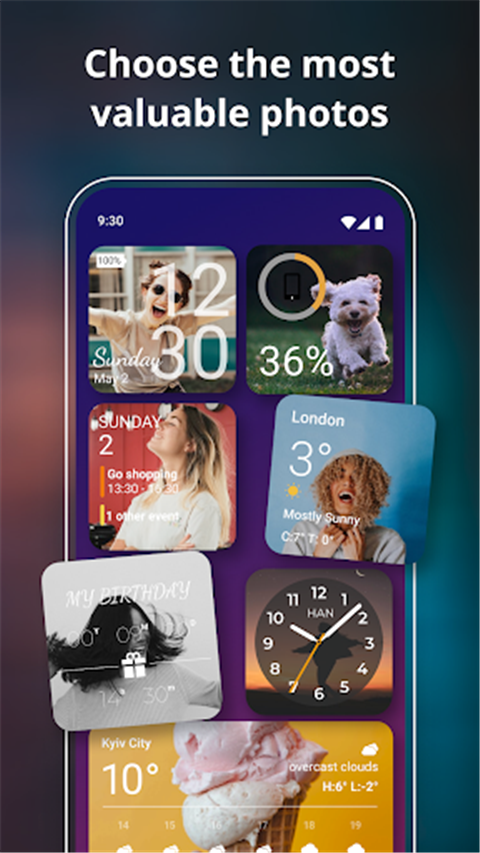 Color Widgets手机组件截图5