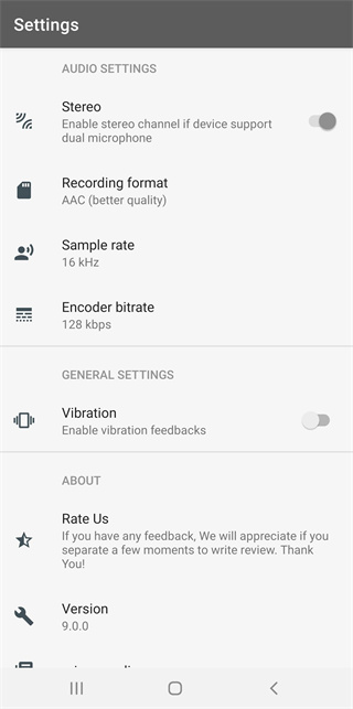Voice Recorder录音机截图3