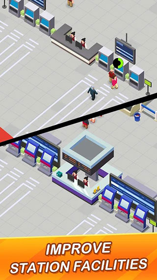 空闲火车帝国大亨最新版(Idle Train Empire)截图2