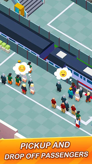 空闲火车帝国大亨最新版(Idle Train Empire)截图3