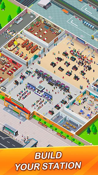 空闲火车帝国大亨最新版(Idle Train Empire)截图4