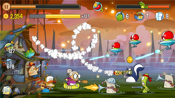 沼泽激战2最新版(Swamp Attack 2)截图2