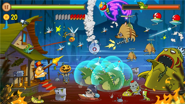 沼泽激战2最新版(Swamp Attack 2)截图3
