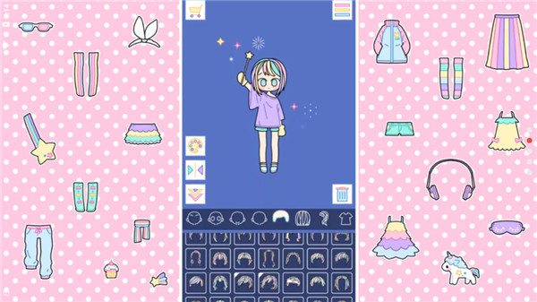粉彩女孩最新破解版截图4