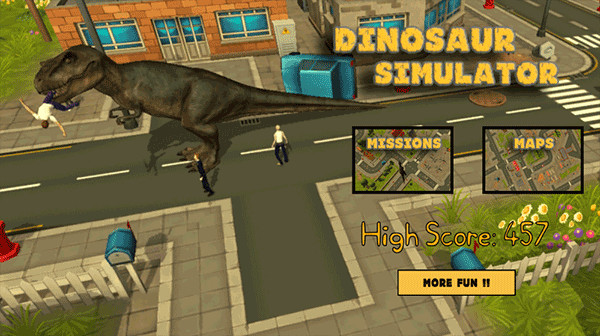 霸王龙模拟器手游(Dinosaur Simulator)截图4