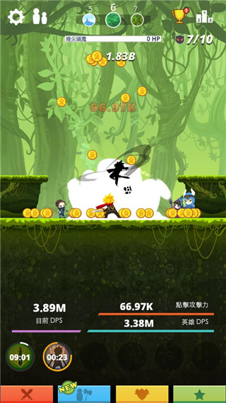 疯狂点击Tap Titans官方正版
