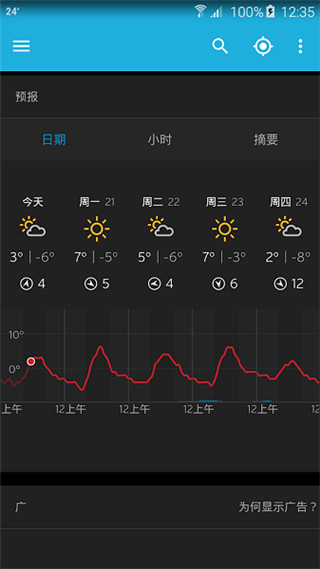 weather underground中文版截图2