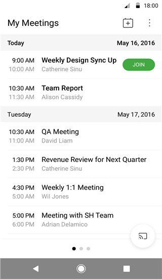 Webex Meet视频会议app截图5