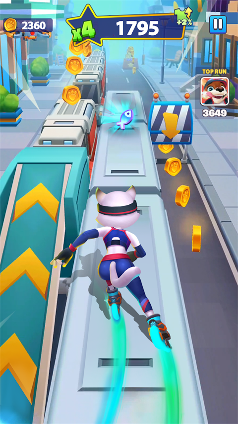 亚军英雄手游官方版(Runner Heroes)截图1
