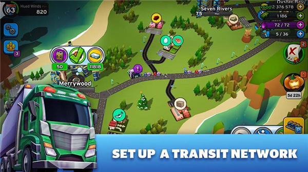 运输帝国建造者官方版(Transit King Tycoon)截图2