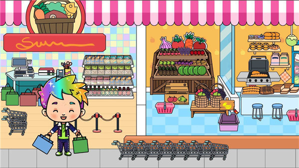 蒂奇镇城市生活模拟器截图1