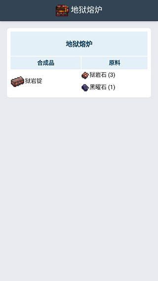 泰拉瑞亚合成表手机版中文版截图5