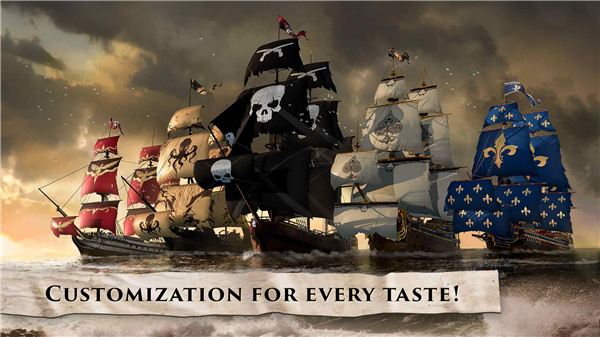 龙帆战舰战争最新版(Dragon Sails)截图5