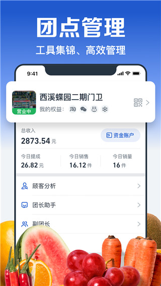 淘菜菜团长(原盒马集市团长端)截图3