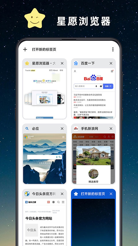 星愿浏览器手机版app截图3