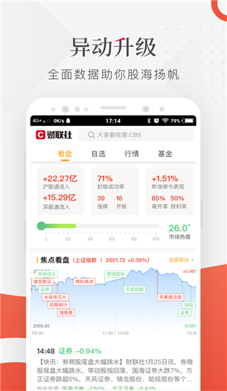 财联社24小时滚动播报app截图2