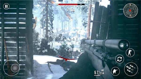 冬季狙击手官方版(Call of Sniper Cold War)截图2