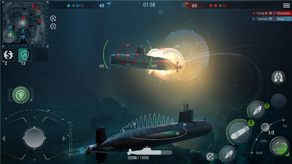 潜艇世界手游(World of Submarines)截图3
