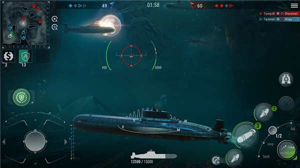 潜艇世界手游(World of Submarines)截图4