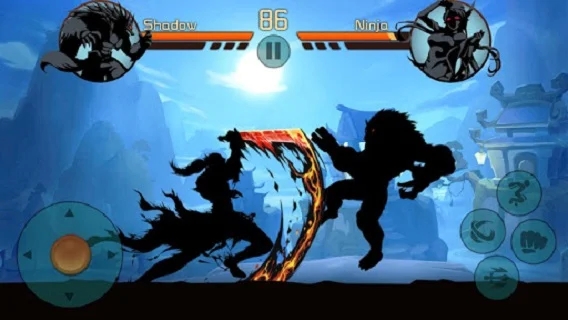 暗影之战街头格斗王者手机版(shadow warrior hero kingdom fight)截图1