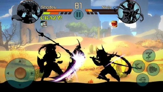 暗影之战街头格斗王者手机版(shadow warrior hero kingdom fight)截图2