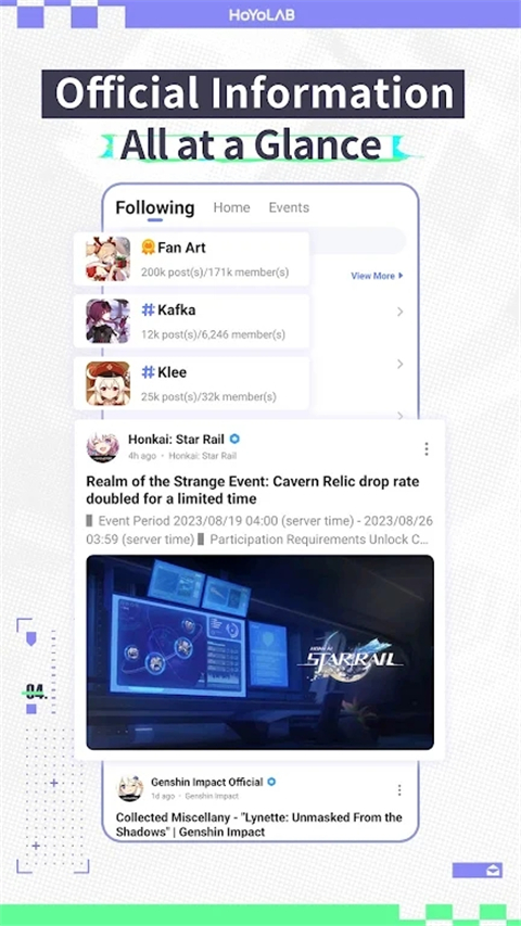 米游社国际版app(HoYoLAB)截图3