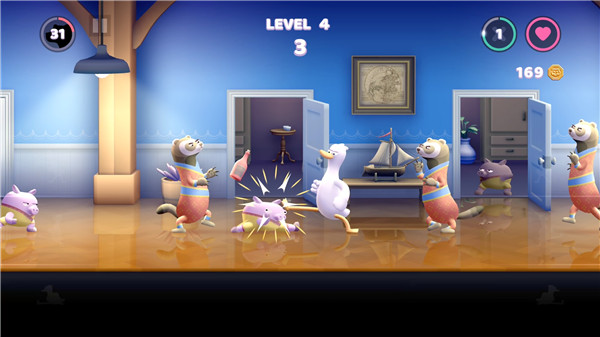 鸭鸭揍官方版(Punch Kick Duck)截图3