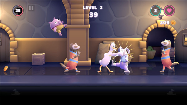 鸭鸭揍官方版(Punch Kick Duck)截图5