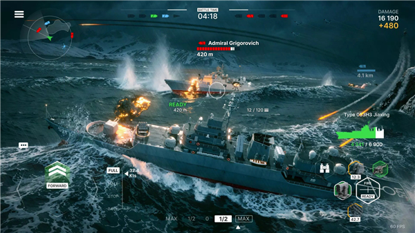战舰移动2国际服(Warships Mobile 2)截图1