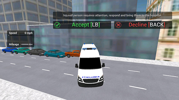 交通警示画面
