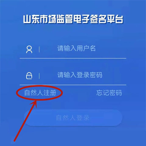 山东市场监管电子签名app