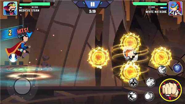 火柴人全明星乱斗最新版(Stickman Heroes)截图2