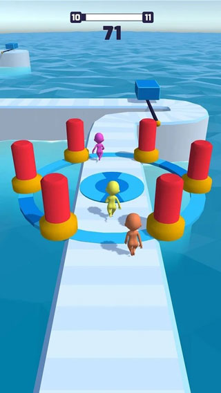 跑跑酷闯关官方版(Fun Race 3D)截图2