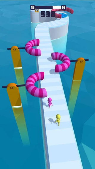 跑跑酷闯关官方版(Fun Race 3D)截图5