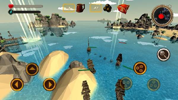 海盗模拟器手机版(The Pirate Simulator)截图1