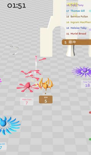 我飞刀玩的贼6手游3d版截图2