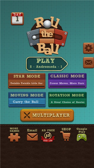 滚球拼图手机版(Roll the Ball)截图3