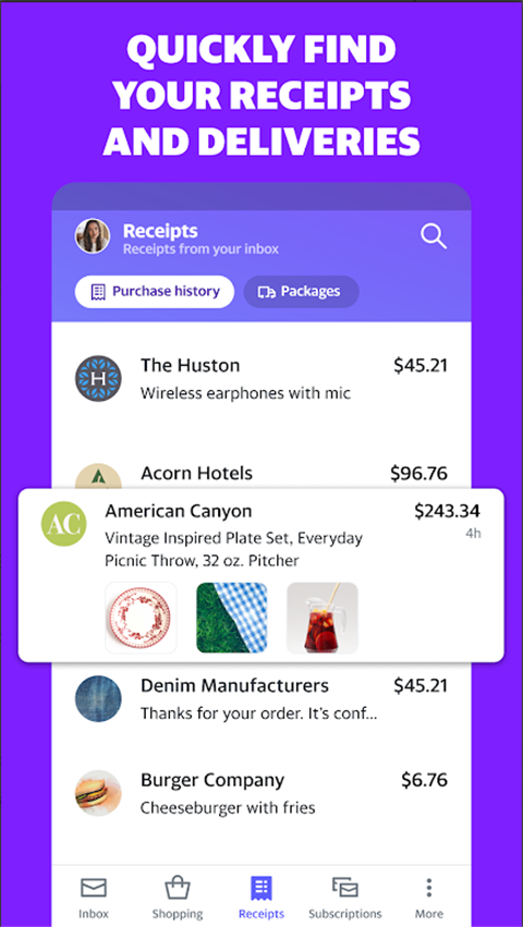 Yahoo邮箱app(雅虎邮箱)截图1