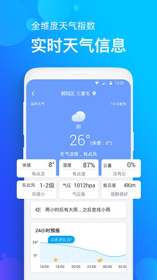 手机天气预报官方版截图2