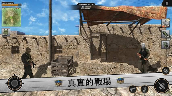 精英战士作战画面