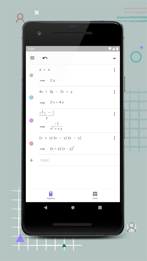 GeoGebra CAS计算器安卓版截图1