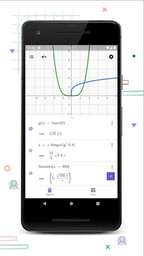 GeoGebra CAS计算器安卓版截图2