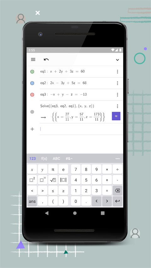 GeoGebra CAS计算器安卓版截图4