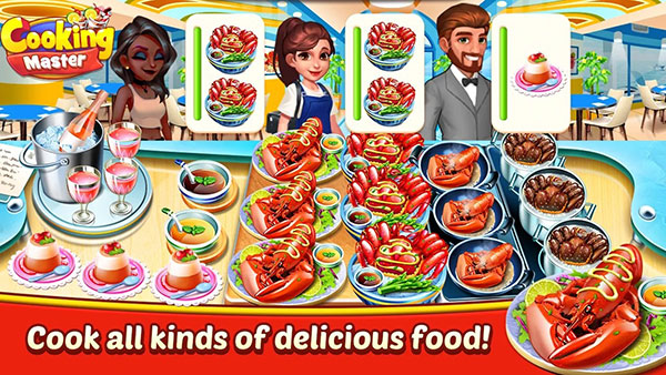 烹饪大师餐厅游戏(Cooking MasterRestaurant Game)截图3