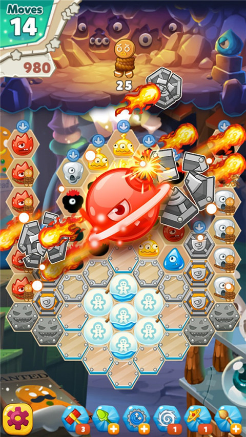 怪物克星冰滑梯手游截图3