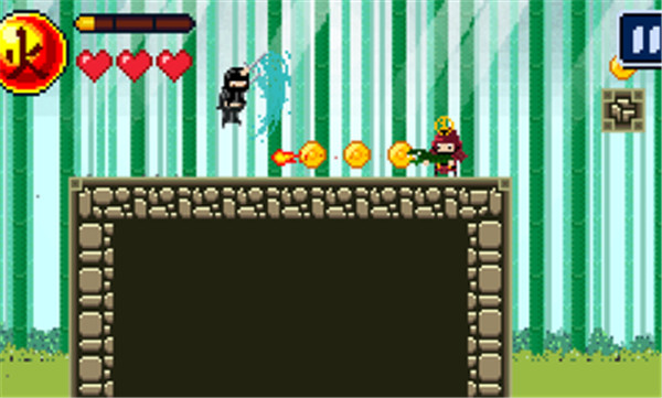 像素忍者冒险手机版(Shake Ninja)截图3