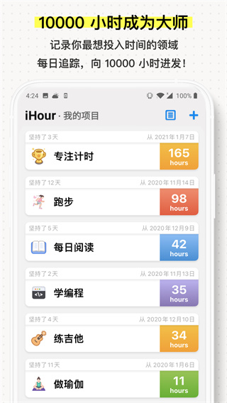 ihour app官方版截图4