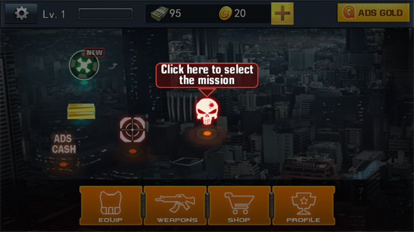 僵尸杀手游戏(Zombie Hitman)截图1