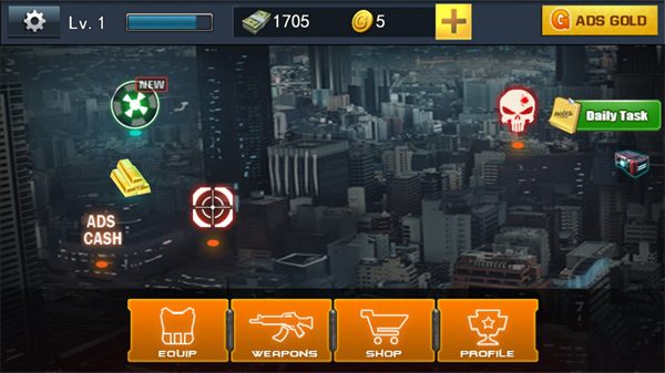 僵尸杀手游戏(Zombie Hitman)截图3