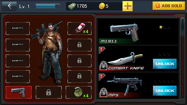 僵尸杀手游戏(Zombie Hitman)截图4